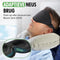 TravelHawk Slaapmasker - Luxe 3D-slaapmasker - 100% lichtblokkerend - Zwart