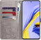 Hoesje Met Pasjeshouder Geschikt voor Samsung Galaxy A51 - Mandala Bookcase - Grijs