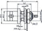 Telegärtner 100023437 100023437 BNC-connector Bus, inbouw verticaal 50 Ω 1 stuk(s)