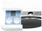 LG F4DR9537S2W - Was- droogcombinatie - 13kg laadvermogen - 1400 toeren - Wit
