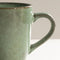 Dutch Rose Serenity Mokken - Theemok - Koffiemok - Stoneware Handgemaakt - Groen 37 cl.