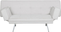 BRISTOL - Slaapbank 3-zits - Lichtgrijs - Polyester