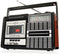 Ricatech PR85 - Draagbare Retro Radio - FM/AM en cassette - Bruin