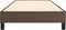 vidaXL - Bedframe - kunstleer - bruin - 90x190 - cm