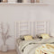 vidaXL - Hoofdbord - 146x4x100 cm - massief grenenhout - wit