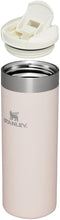 Stanley Aerolight Transit Mug - 0.47L - Houdt 6 Uur Warm 8 Uur Koud - Lekvrij - Vaatwasmachinebestendig - Rose Quartz Metallic