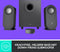Logitech Z407 - Desktopspeakers - 2.1-systeem met Bluetooth en USB - Grafietgrijs