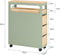 SoBuy BZR54-II-GR - Badkamerrek - 3 Lades - Groen 65x24x82cm