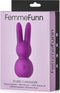 Stubby 2 Massager mini G-spot vibrator + bunny massager Paars