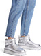 TAMARIS - WL Boot - Vegan - 4,5 cm plateauhak - Zilver