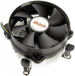 Akasa AK-959CU - Koeler - 9,2 cm ventilator - Zwart/Zilver