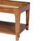 vidaXL - Salontafel - 88x50x38 - cm - massief - hout