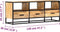 vidaXL - Tv-meubel - 120x30x45 - cm - massief - mangohout