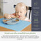 Sophie Nordinn® Vaxjo - Placemats Kunststof - Flexibel en Antislip - Lichtblauw (set van 4)