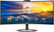 Philips 34E1C5600HE - Ultrawide QHD Curved Monitor - 34 inch - USB-C - Zwart