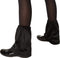 dressforfun Roos katje 158 - Verkleedkostuum kattenkostuum - Zwarte pluche met roze accenten