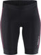 Craft Motion Short fietsbroek kort zwart met roze dames