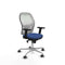 Piqueras y Crespo 2D086G0 - Bureaustoel - Verstelbare hoogte met armleuning - Marineblauw