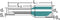 Weidmüller 9004360000 Adereindhulzen 2.5 mm² Deels geïsoleerd Blauw 500 stuk(s)