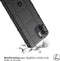 iMoshion Hoesje Geschikt voor Xiaomi Redmi A2 / Redmi A1 Hoesje Siliconen - iMoshion Rugged Shield Backcover - Zwart