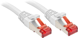 LINDY 47801 RJ45 Netwerkkabel, patchkabel CAT 6 S/FTP 30.00 m Wit Snagless 1 stuk(s)