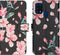 iMoshion Hoesje Geschikt voor Samsung Galaxy M31 Hoesje Met Pasjeshouder - iMoshion Design Softcase Bookcase - Meerkleurig / Blossom Watercolor Black