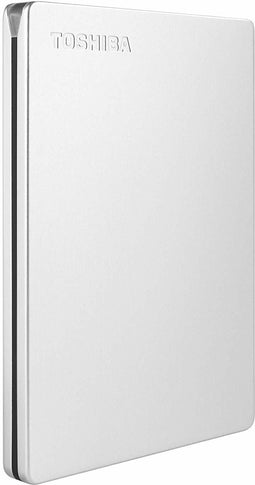Toshiba Canvio Slim - Externe Harde Schijf 2TB - USB 3.0 - Zilver