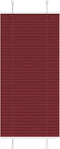 vidaXL - Plissé - rolgordijn - 55x150 - cm - stofbreedte - 54,4 - cm - bordeauxrood