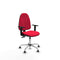 Piqueras y Crespo B1D05RT - Bureaustoel - Hoogteverstelbaar met armleuning - Rood