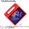 iMoshion Tablet Hoes Kinderen Geschikt voor Samsung Galaxy Tab A8 (2021/2022) - iMoshion Kidsproof Backcover met handvat - Rood