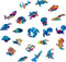 UNIDRAGON Houten Puzzel Voor Volwassenen Dier - Magnetische Octopus - 300 stukjes - King Size 40x34 cm