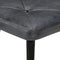 vidaXL Fauteuil met voetensteun echt leer grijs
