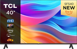 TCL 40SF540 - TV LED 40" (101 cm) - Full HD 1980 x 1080 - Smart TV Fire TV - HDR - 2 x HDMI