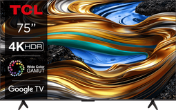 TCL 75P755 Zwart