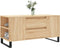 vidaXL - Salontafel - 102x44,5x50 - cm - bewerkt - hout - sonoma - eikenkleurig