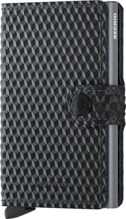 Secrid Miniwallet Portemonnee Cubic black & titanium