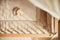 Jollein Boxkleed - 75x95cm - Zachte ribstof - Oatmeal