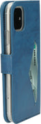 Mobiparts iPhone 11 - Classic Wallet Case - Ruimte voor pasjes - Steel Blue