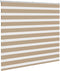 vidaXL - Zebra - Blind - 160x150 - cm - stofbreedte - 155,9 - cm - polyester - zandbruin