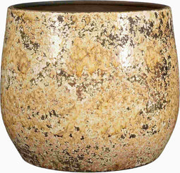 Mica Decorations Bloempot Antica - 38x38x31 cm - Terracotta - Bruin