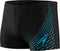 Speedo Medley Logo Aquashort - Heren - ECO EnduraFlex - Zwart / Blauw - maat 3