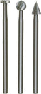 Proxxon 28720 - Fijnfreesset 3-dlg - Voor modelbouw en hobbysculpturen (3 stuks)