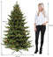 Triumph Tree Sherwood Deluxe - Kunstkerstboom met LED Verlichting - H185 x Ø127 cm - Groen