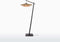 GOOD&MOJO Vloerlamp Kalimantan - Zwart/Naturel - 80x60x176cm - Scandinavisch,Bohemian - Staande lampen voor Woonkamer - Slaapkamer