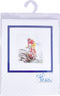 Thea Gouverneur - Borduurpakket met telpatroon - 3035A - Voorgesorteerde DMC Garens - Mountainbike - Aida - 16 cm x 17 cm - DIY Kit