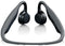 Lenco HBC-200GY - Bluetooth® hoofdtelefoon - Botgeleiding - Waterdicht IPX5 - Zwart