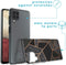imoshion Hoesje Geschikt voor Samsung Galaxy A12 Hoesje Siliconen - imoshion Design hoesje - Zwart / Meerkleurig / Goud / Black Graphic