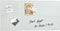 Sigel glasmagneetbord - Artverum - 91x46cm - wit - SI-GL146