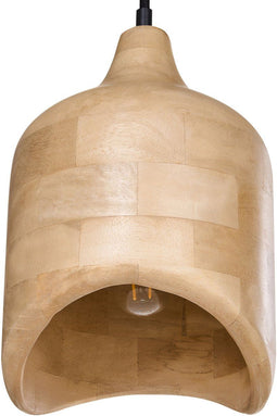 PANDU - Hanglamp - Lichtbruin - Mangohout