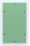 vidaXL - Toegangsdeksel - met - Aluminium - Frame - en - Gipsplaat - 250x400 - mm